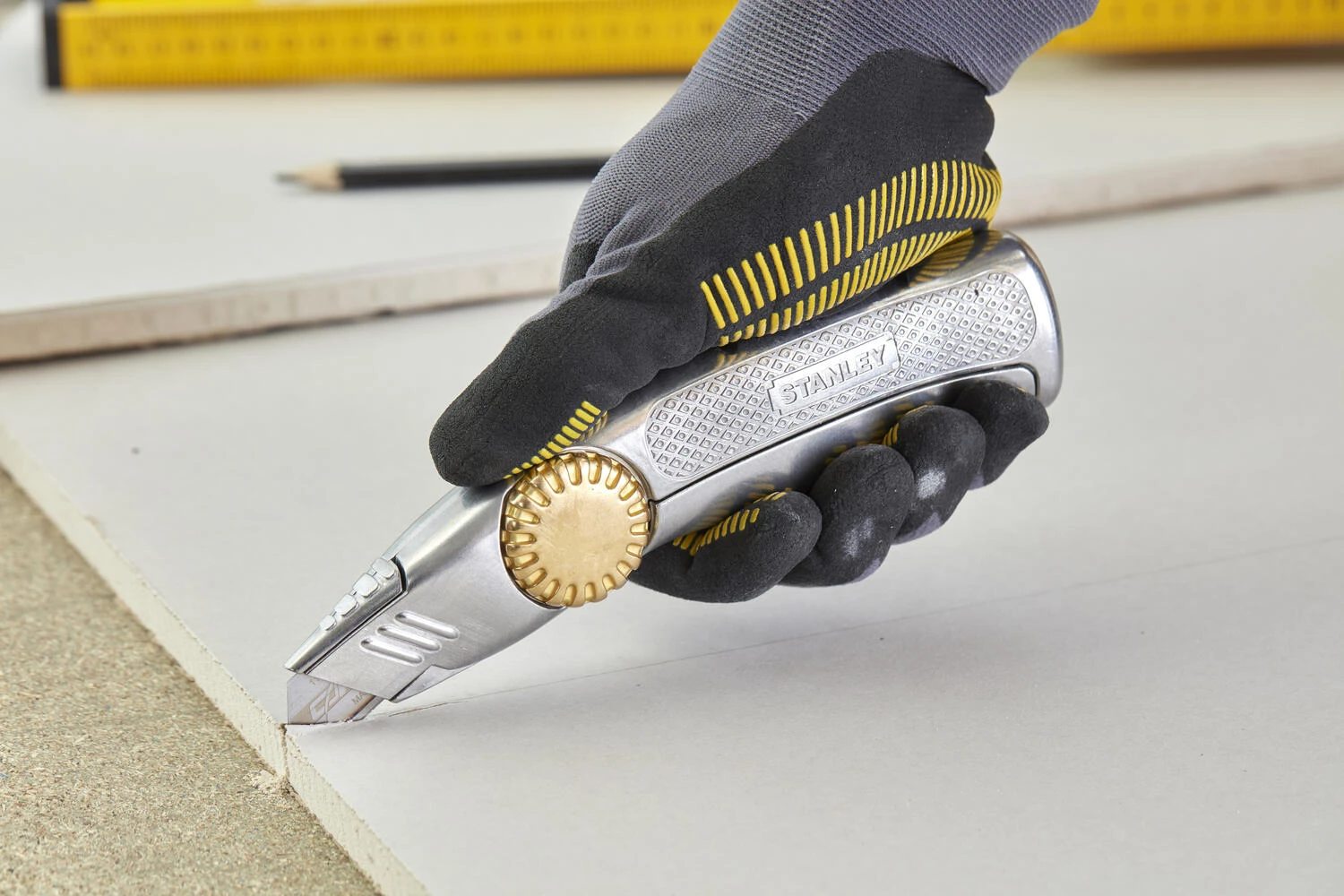 Stanley Pro Vast Mes 205mm 4 Stanley Pro Vast Mes 205mm - Afbeelding 4