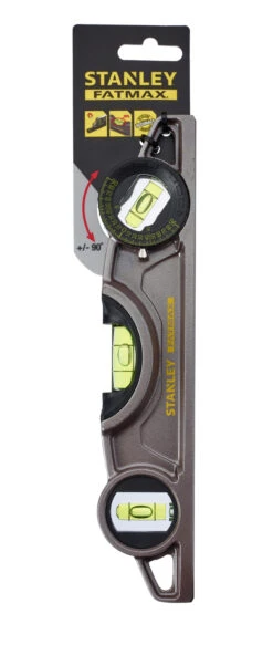 Stanley FatMax Pro Torpedo Waterpas - 250 Mm -ToolMania Verkoop 0 43 609 P1