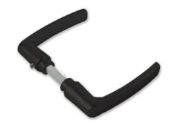 Haxo Deurgreep Set Mat Zwart Met WC-badkamerslot | Deurbeslag 15 Haxo Deurgreep Set Mat Zwart Met WC-badkamerslot | Deurbeslag -ToolMania Verkoop 0170.100.0101 1