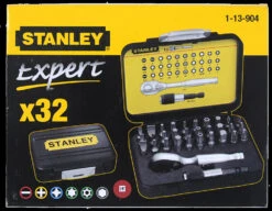 Stanley Bitset ExpertPro 1/4" (32 Delig) 5 Stanley Bitset ExpertPro 1/4" (32 Delig) -ToolMania Verkoop 1 13 904 P1