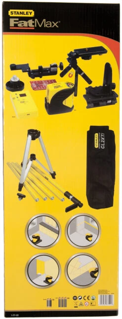 Stanley Fatmax Zelf-nivellerende Kruislaserkit CL2XTI -ToolMania Verkoop 1 77 121 P1s