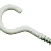 Gebu Schroefhaak Verzinkt Wit 20 Mm - 100 Stuks