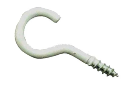 Gebu Schroefhaak Verzinkt Wit 20 Mm - 100 Stuks 1 Gebu Schroefhaak Verzinkt Wit 20 Mm - 100 Stuks