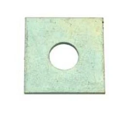 Sluitplaat Vierkant Verzinkt M12 - 100 Stuks