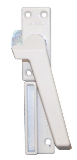 Raamboompje, Standaard / Rechtshandig Met Nok / Zamac / Epoxy Coating Wit