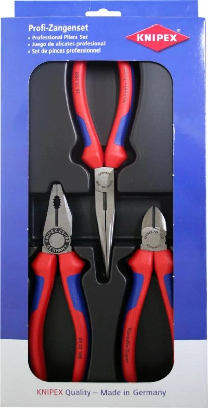 Knipex Tangenset 3-Delig 1 Knipex Tangenset 3-Delig