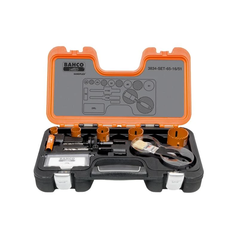 Bahco Gatzaagset 6-Delig 1 Bahco Gatzaagset 6-Delig