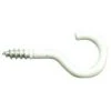 Gebu Schroefhaak Verzinkt Wit 60 Mm - 100 Stuks