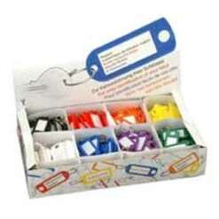 DX Sleutellabel D45 Assorti 200 Stuks