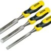 Stanley Steekbeitelset Dynagrip 3 Delig 1/15/20 Mm