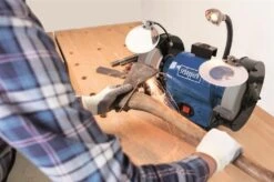 Scheppach Dubbele Slijpmachine 6" BG150 -ToolMania Verkoop 4903104901 4 1