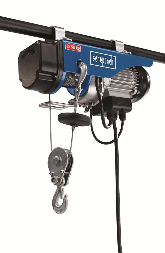 Scheppach Elektrische Takel 250kg 1 Scheppach Elektrische Takel 250kg