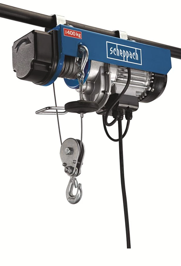Scheppach Elektrische Takel 400kg 1 Scheppach Elektrische Takel 400kg