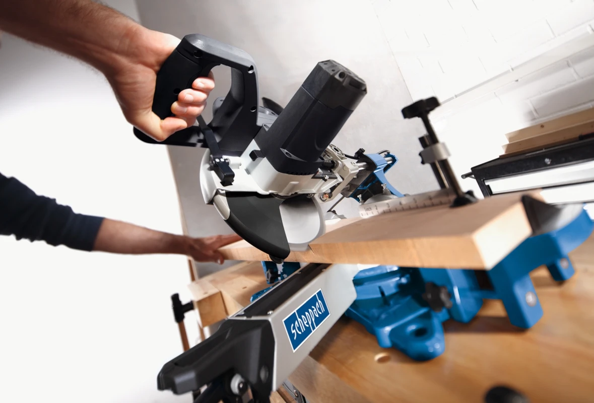 Scheppach Kap- En Verstekzaag 10 HM100MP 5 Scheppach Kap- En Verstekzaag 10 HM100MP - Afbeelding 5