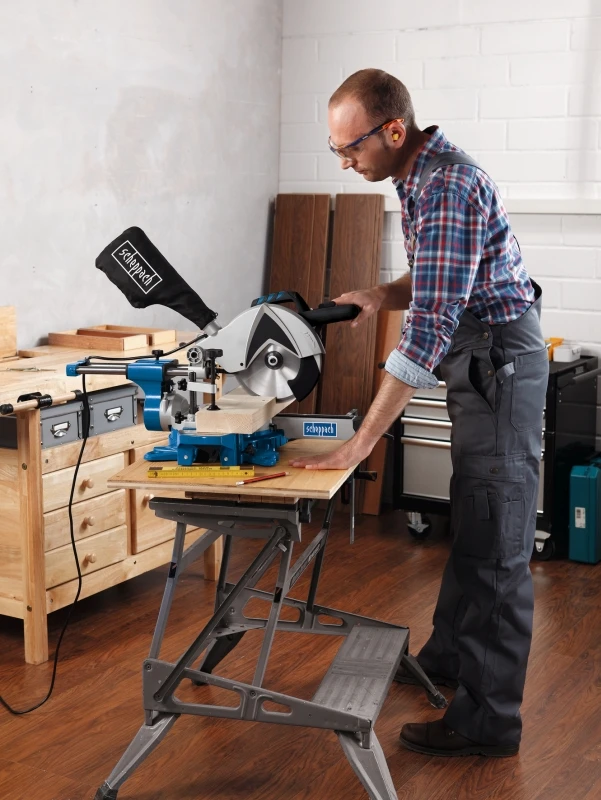 Scheppach Kap- En Verstekzaag 10 HM100MP 2 Scheppach Kap- En Verstekzaag 10 HM100MP - Afbeelding 2