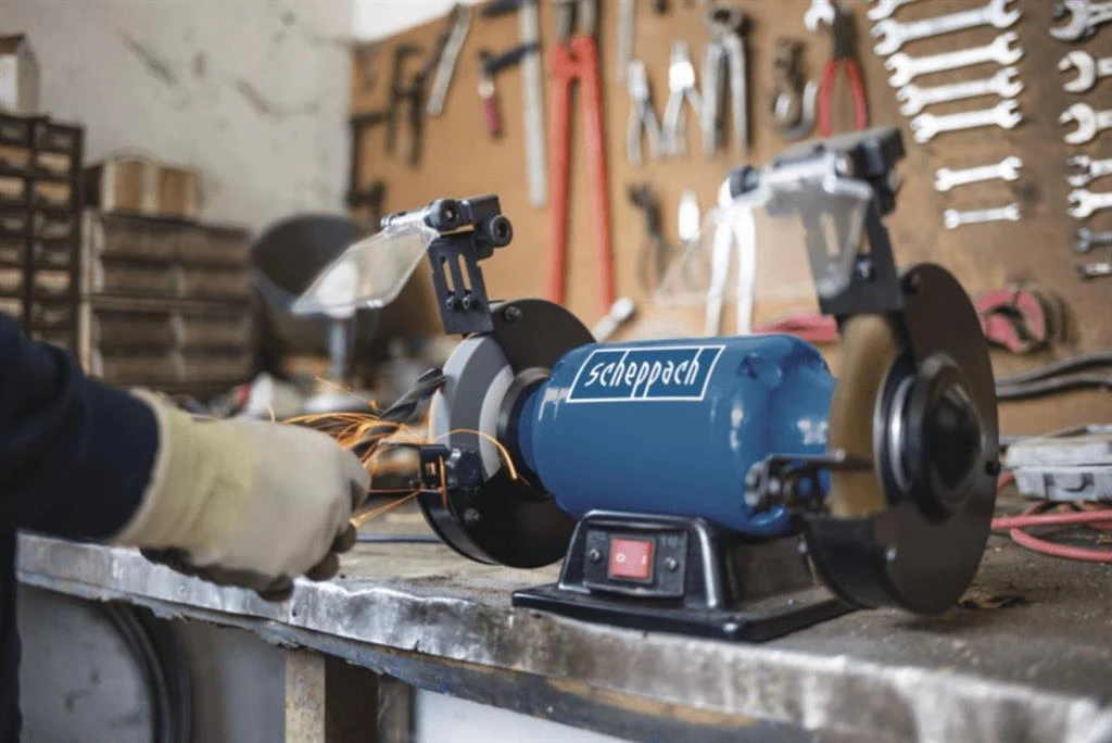 Scheppach Dubbele Slijpmachine SM150LB 3 Scheppach Dubbele Slijpmachine SM150LB - Afbeelding 3