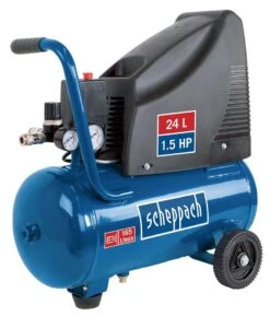 Scheppach Compressor 24L Met Toebehorenset