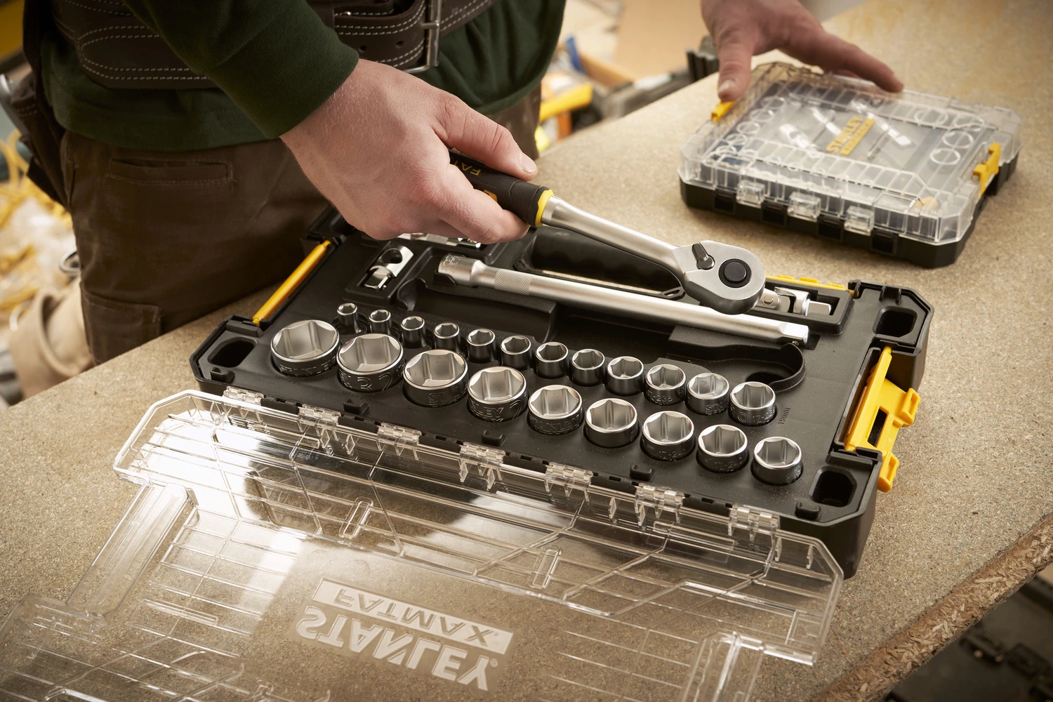 Stanley FatMax 1/2" Doppenset (26 Delig) 4 Stanley FatMax 1/2" Doppenset (26 Delig) - Afbeelding 4