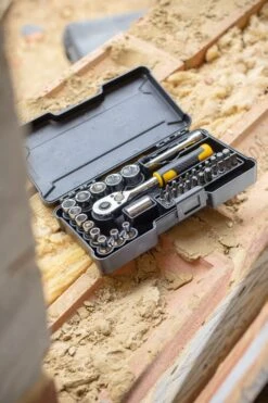 Stanley Dopsleutelset 1/4" 37 Delig 15 Stanley Dopsleutelset 1/4" 37 Delig -ToolMania Verkoop STMT82672 0 A2