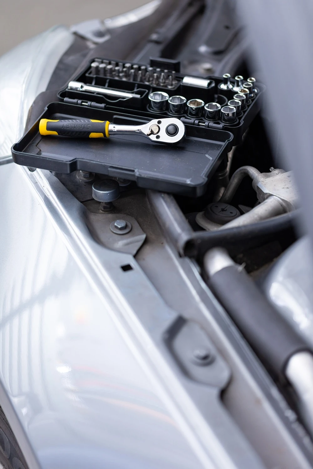 Stanley Dopsleutelset 1/4" 37 Delig 8 Stanley Dopsleutelset 1/4" 37 Delig - Afbeelding 8