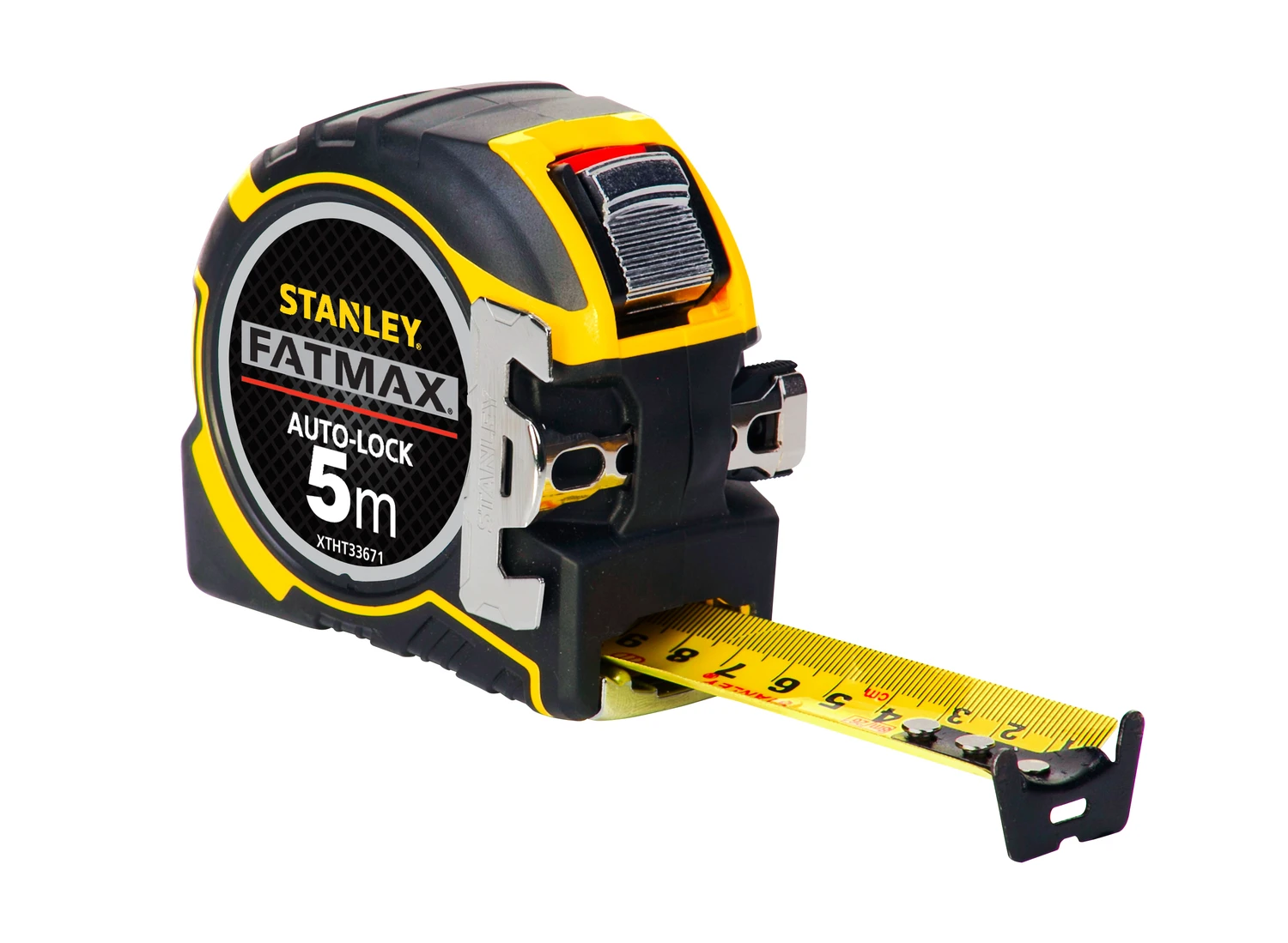 Stanley Fatmax Pro Autolock Rolbandmaat - 5 Meter 1 Stanley Fatmax Pro Autolock Rolbandmaat - 5 Meter