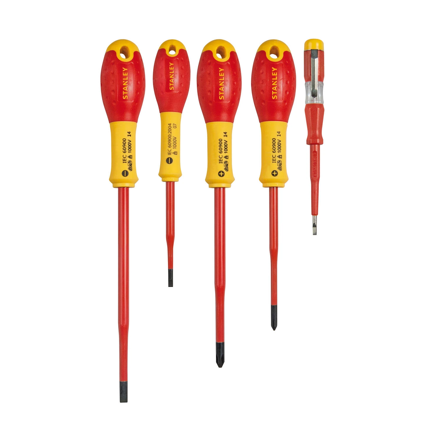 Stanley FatMax Pro VDE Schroevendraaierset 5-delig 2 Stanley FatMax Pro VDE Schroevendraaierset 5-delig - Afbeelding 2