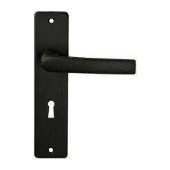 Haxo Deurgreep Set Mat Zwart Met Dag En Nacht Slot | Deurbeslag -ToolMania Verkoop klink4M