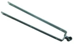 Waelbers Duimheng Met Dubbele Band Verzinkt Zwart